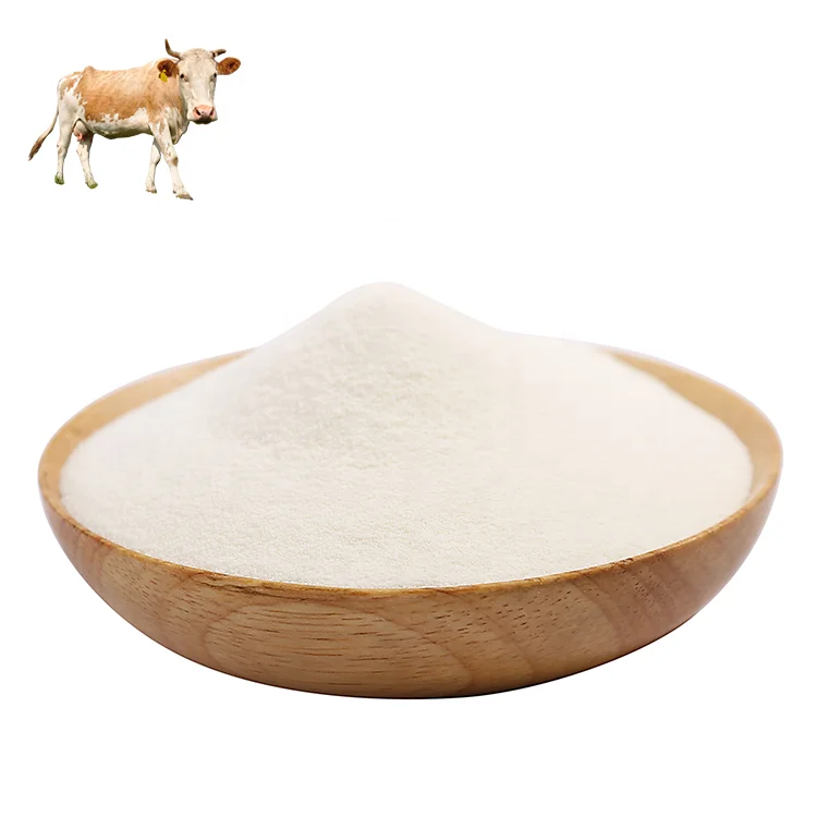 Ready to ship Collagen Powder hydrolyzed bovine peptide bovine bone collagen peptide powder with hyaluronic acid for skincare