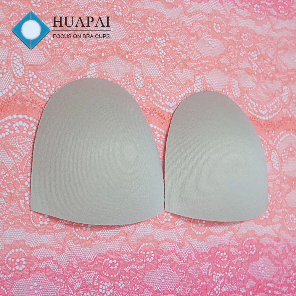 13021 Factory price nude color removable foam bra pad for corset