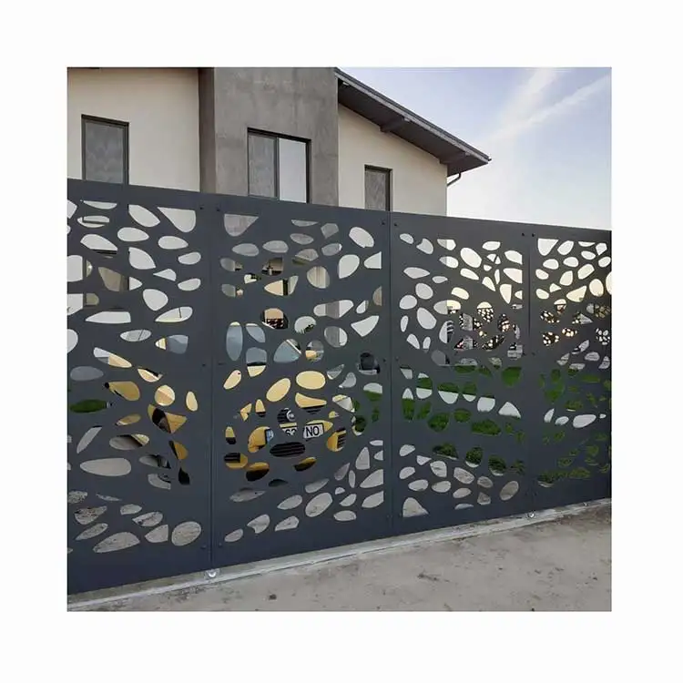 Decorative Perforated Metal Screen Decorative Aluminum Sheet Metal For Wall Panels Decoration