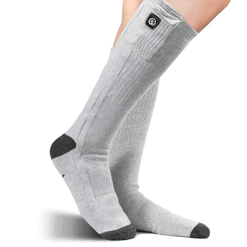 Breathable Battery Powered Winter Outdoor Thermal Socks for Skiing