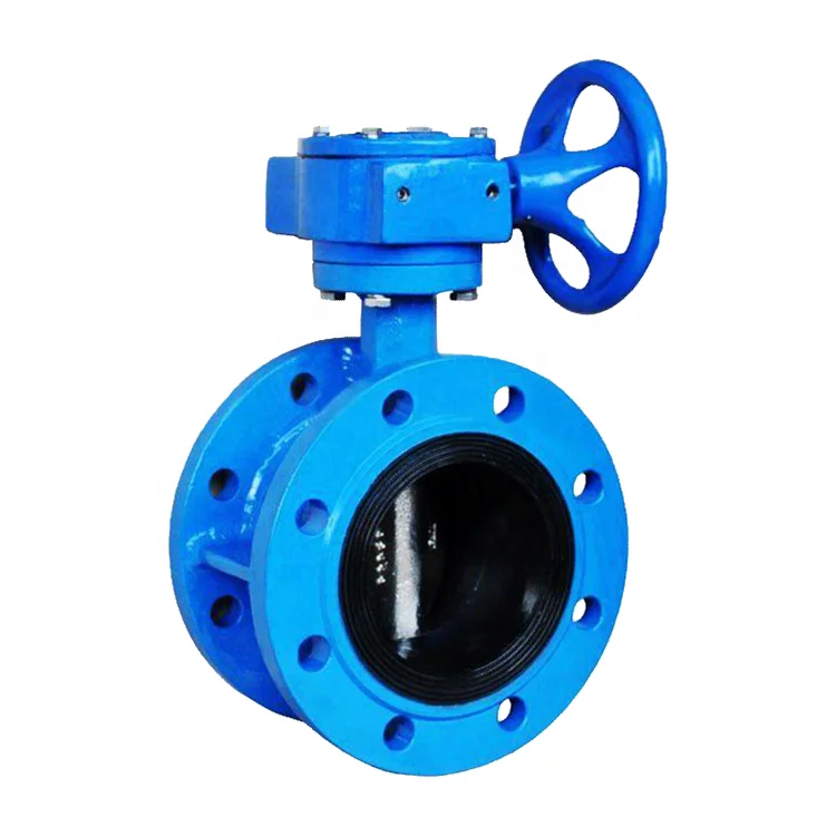 Gearbox Flange Center Line Butterfly Valve