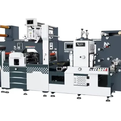MDC-360-plus One/two Way Flexo Cold Stamping and Flatbed/rotary Die Cutting Machine