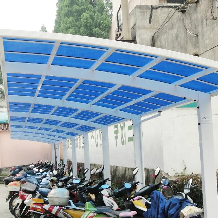 Aluminium Sunshading Carport for Park High Grade Easy DIY Elegant Aluminium/Solid PC Home Car port