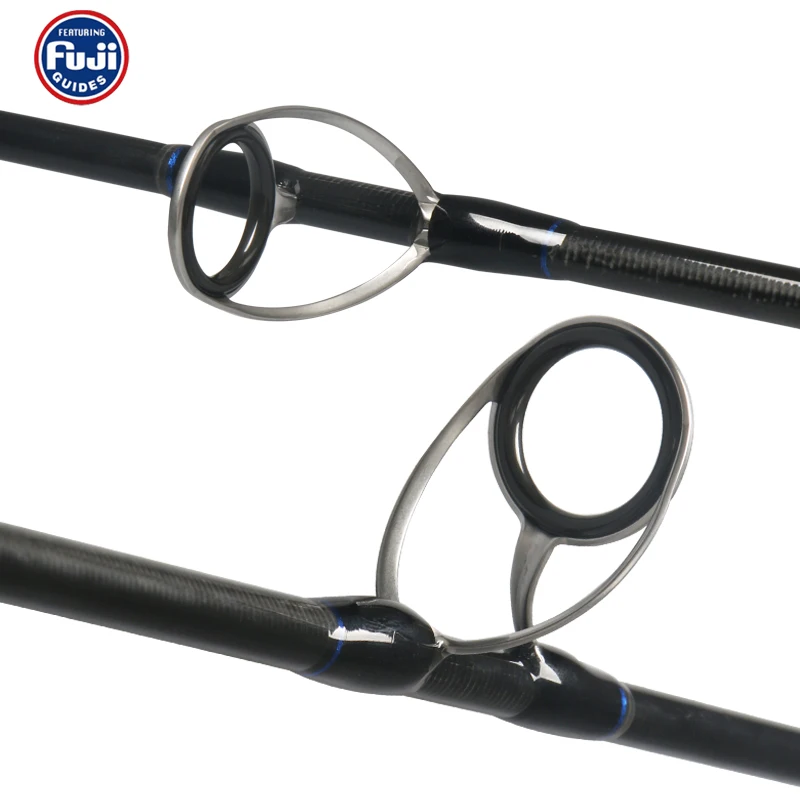 Hot selling 2.2m sea fishing  bass spinning fishing rod carbon fiber fuji jigging rod