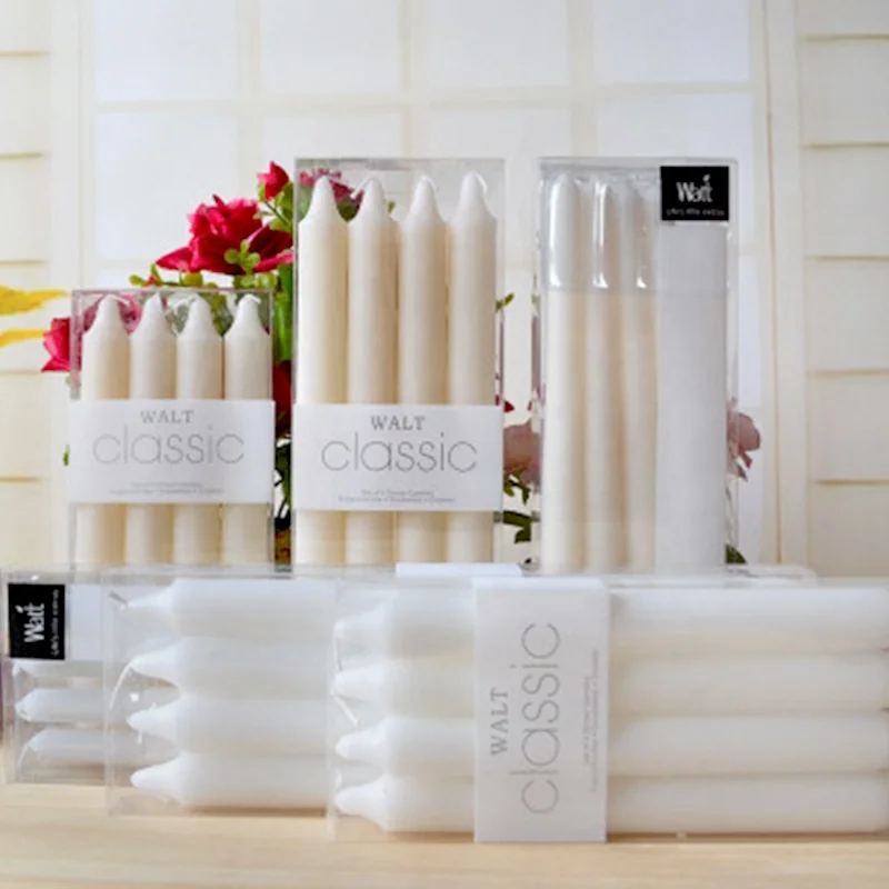 Paraffin Wax Household Use White Stick Candle