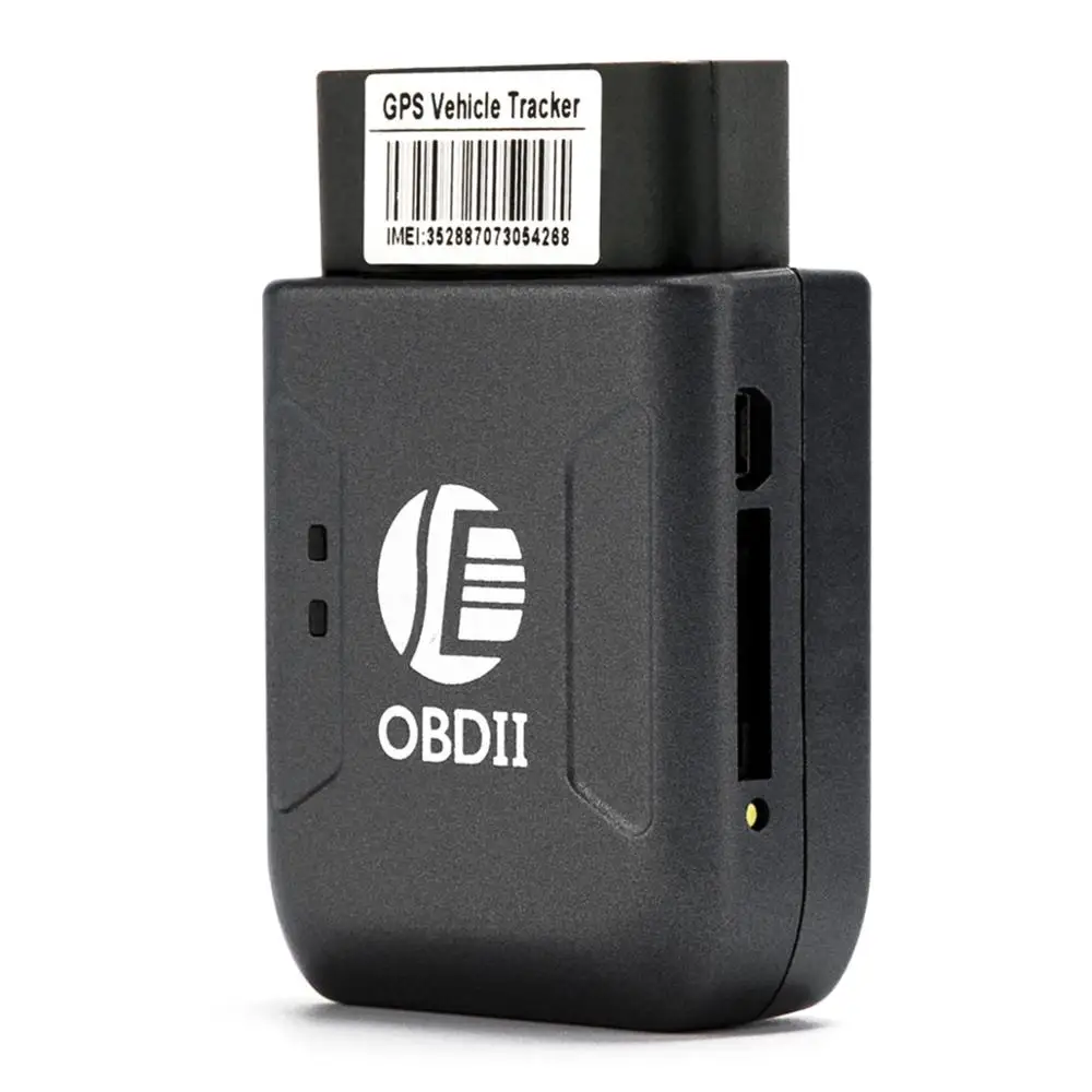  TK206 Mini OBD2 Противоугонная сигнализация в реальном времени GPS-трекер устройство отслеживания автомобиля для управления парком транспортных