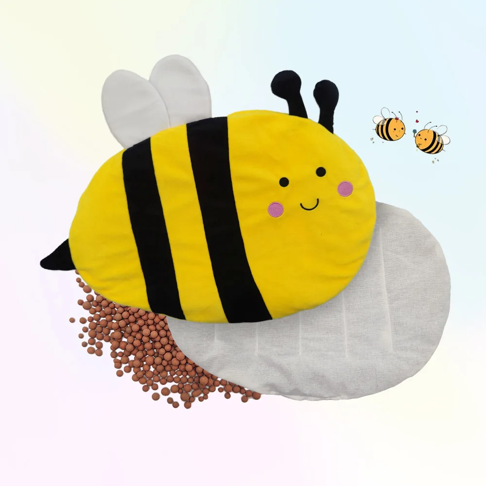 Logo Instant Animal Shaped Heat Packs Microwavable Plush Toy for Neck Warmer