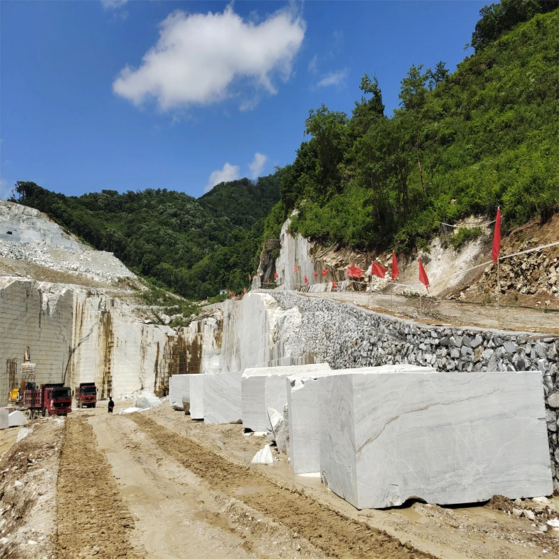 Marble Block White Marble Travertine High Quality Natural White Marble Stone Block