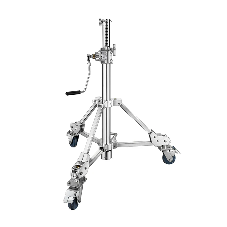 China Manufacturer High Quality Tripod Stand For Light Steel Heavy Duty Light Stand