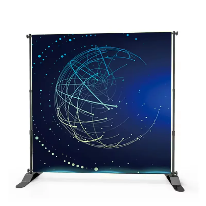 Зеленый экран, настенный фон, стенд для демонстрации, бизнес-логотип, шаг и повторение фона