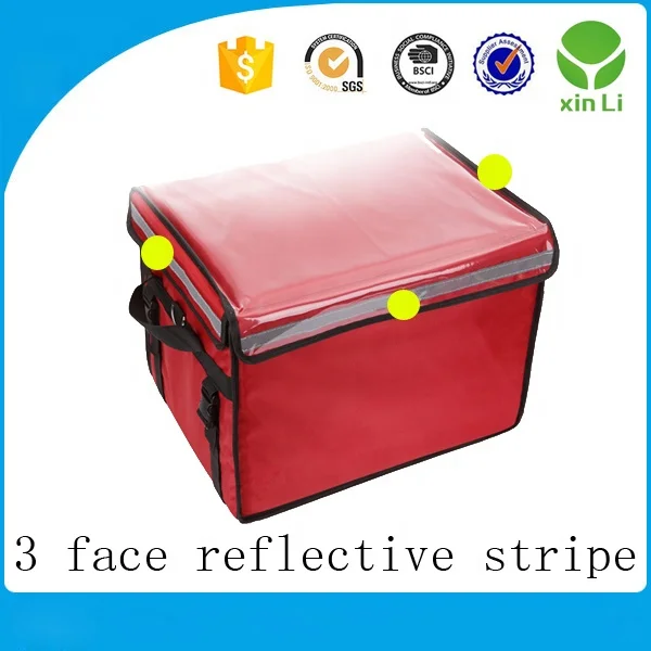 A style China Supplier whole insulated motorcycle pizza delivery box