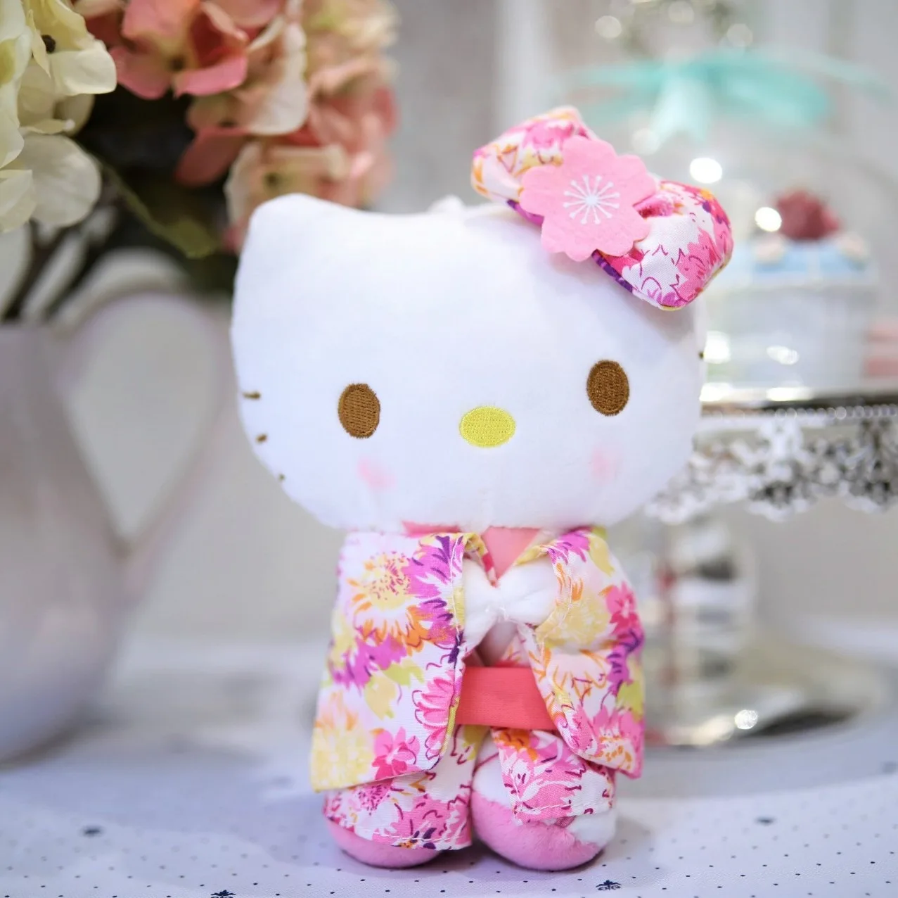 Kawaii Japanese Kt Cat Sanlio плюшевые игрушки супер мягкая подушка из хлопка мягкие животные отлично подходят для подарков оптом
