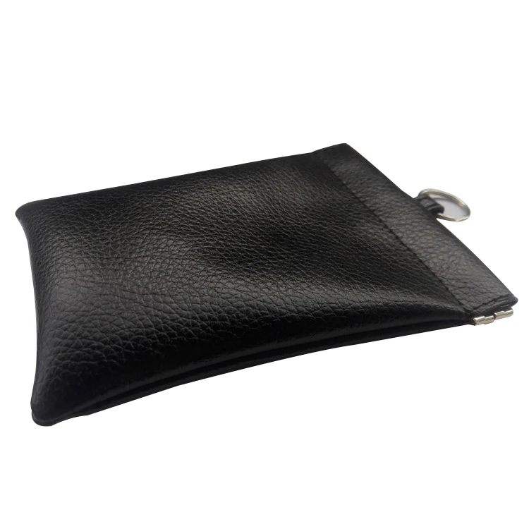 Genuine Leather Anti-spying Rfid Signal Blocker Pouch Case Bag Car Key Shield Leather bag