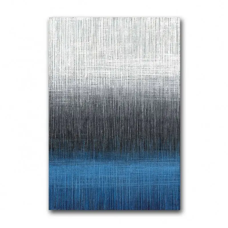Modern Wall Art Handmade Abstract Oil Painting On Stretched Canvas Pictures for Home Decor