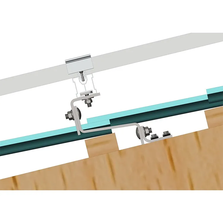 Solar Panel Photovoltaic Mounting Bracket Structure Rail T Bolt Extruded Aluminum Profile