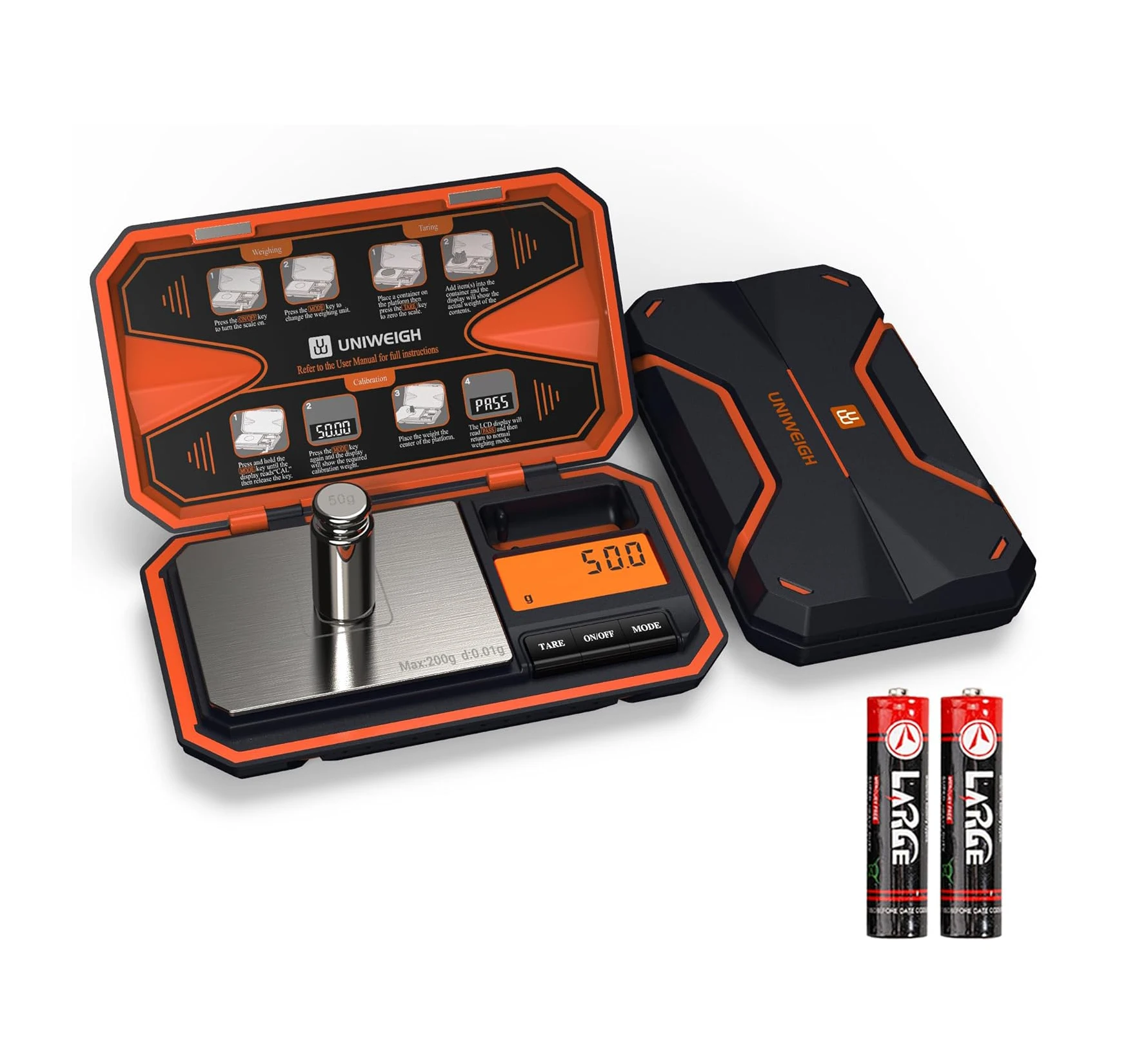 Mini Digital Pocket Scale High 200gx0.01g Jewelry Diamond Scales Battery Gram Scale Balance Kitchen Coffee Food Lab Test Tool