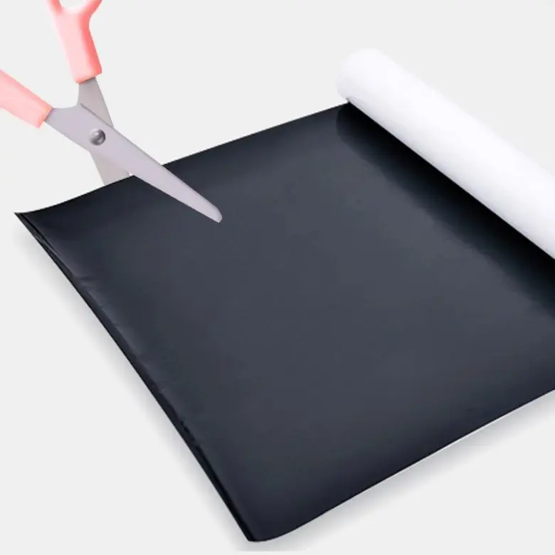 Customized Magnetic Whiteboard Film Self Adhesive Dry Erase White Board stickers Roll