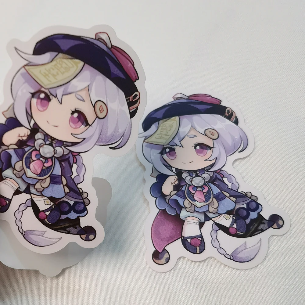 Cheap Price Customized Printing Die Cut waterproof neon color sticker