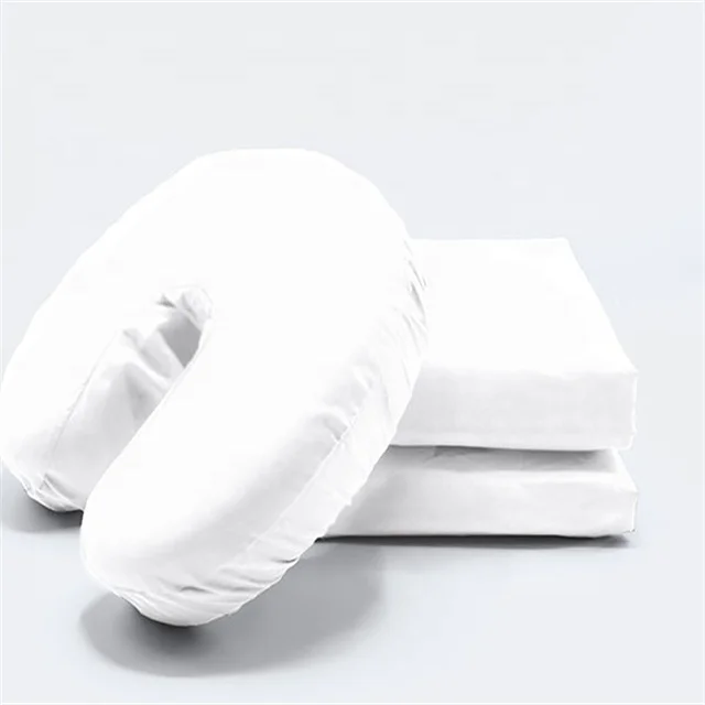 Bulk Spa Linen Manufacturer Face Rest Crescent Cover Fitted Flat Sheet Microfiber Massage Table Sheet Set