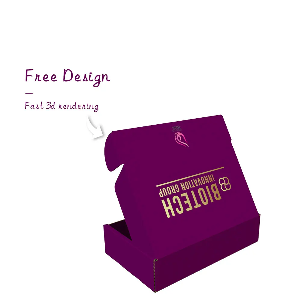 Manufacturing Garment Clothes Underwear Shipping Box Corrugated Printed Custom Boxes with Logo Packaging