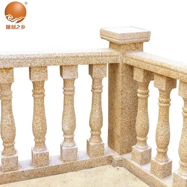 Granite railing Villa granite fence poles High quality railings for sale