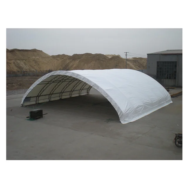 Steel frame 20ft PVC fabric Container Shelter