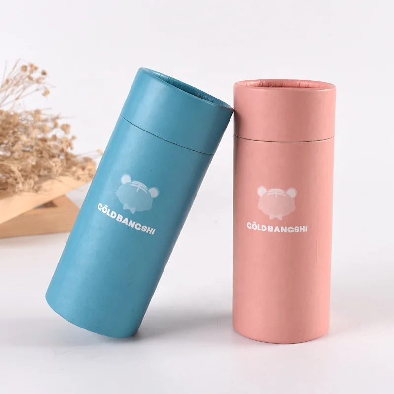 
Cylinder Granola Round Paper Tube Packaging Round Gift Box For Mushroom Coffee Powder 