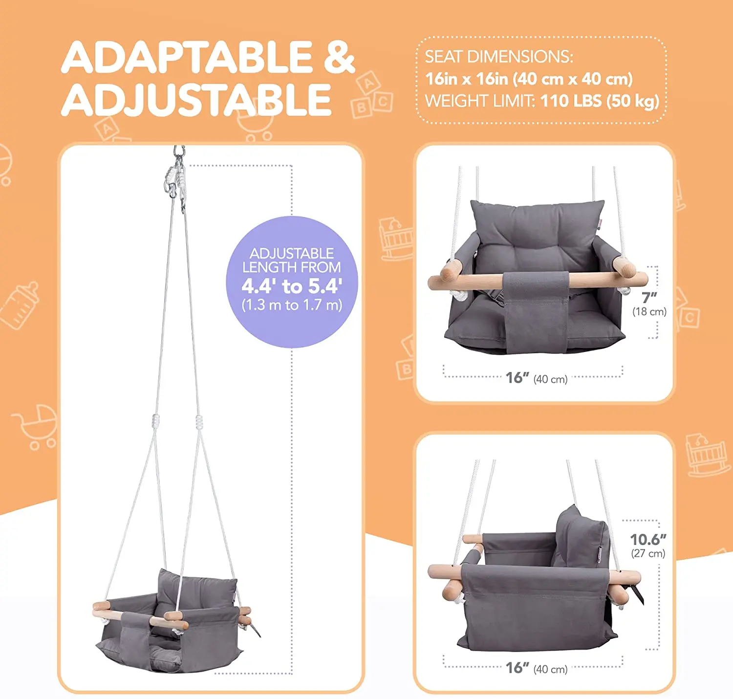 Детские качели с обезьянами и мышью, подвесные комнатные качели для детей и временные детские качели для улицы