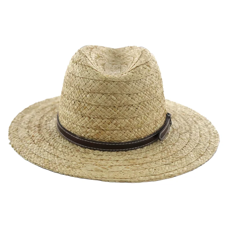 Wholesale Simple Stylish Straw Beach Hats Women Summer Straw Hat