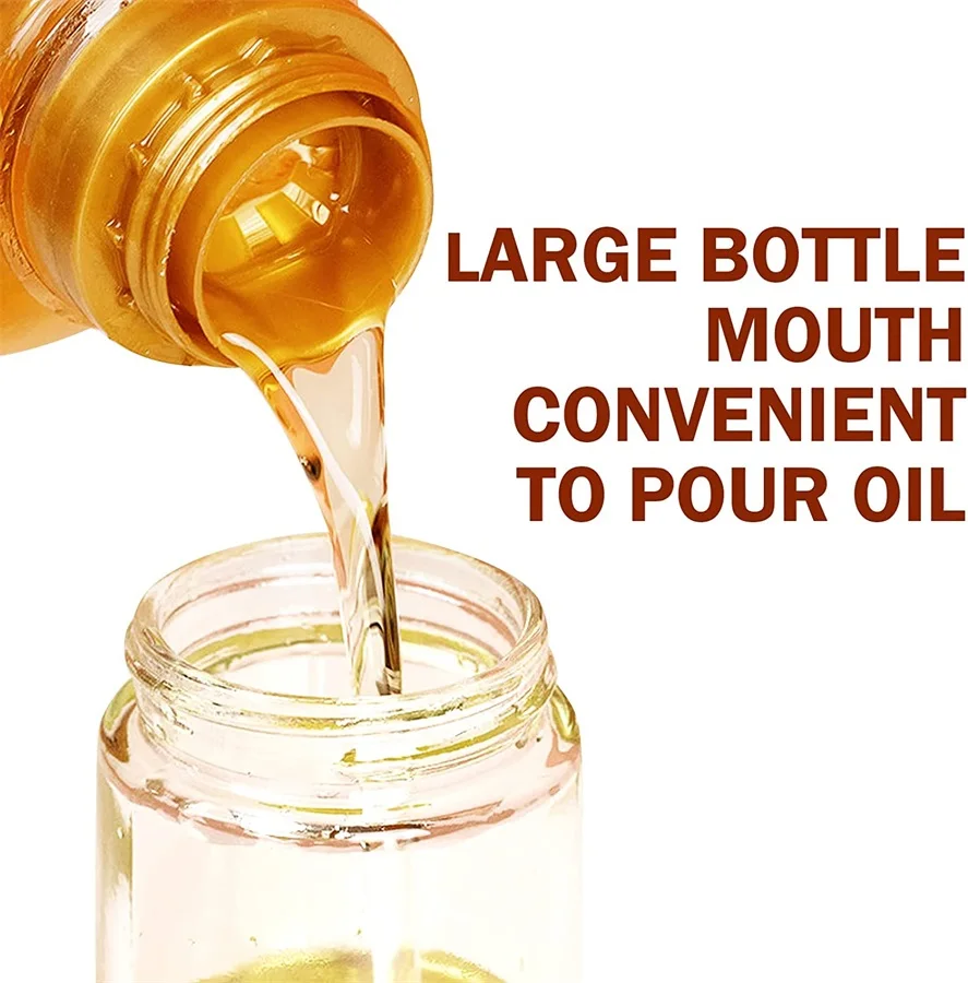 2 in 1 Glass Oil Brush Bottle Glass Olive Oil Dispenser with Silicone Oil Brush for Cooking Baking BBQ Grill
