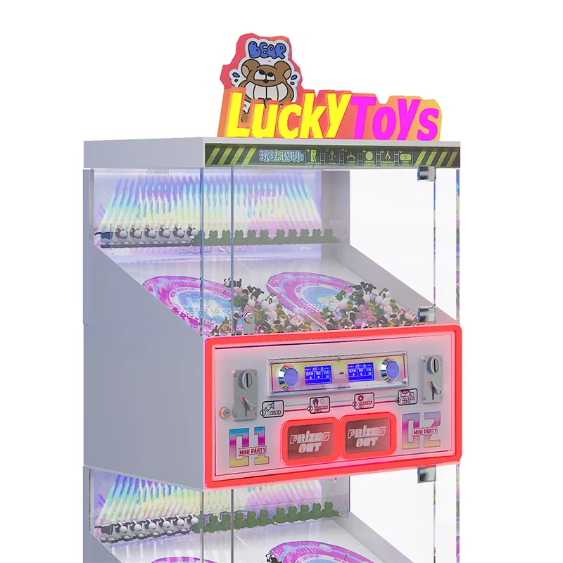 Kids Mini Crane Claw Machine Kit Mini Plush Toy Catch Doll Gift Claw Machine