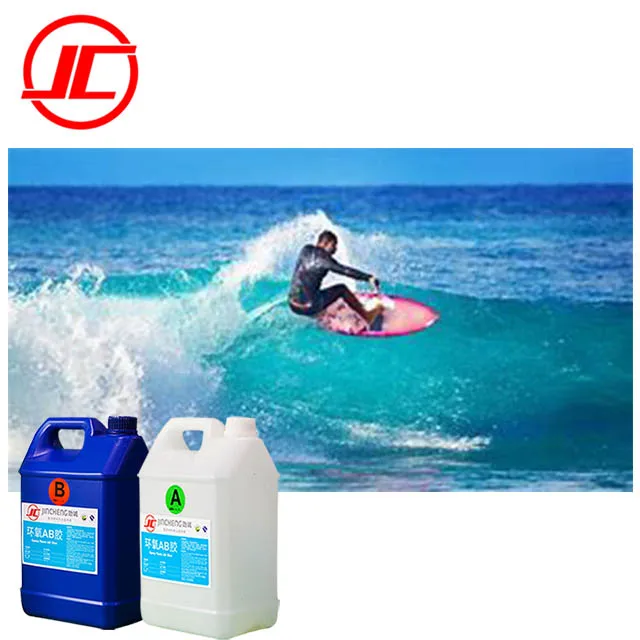 UV Assistant Transparent AB Glue Epoxy Resin For Carbon Fiber