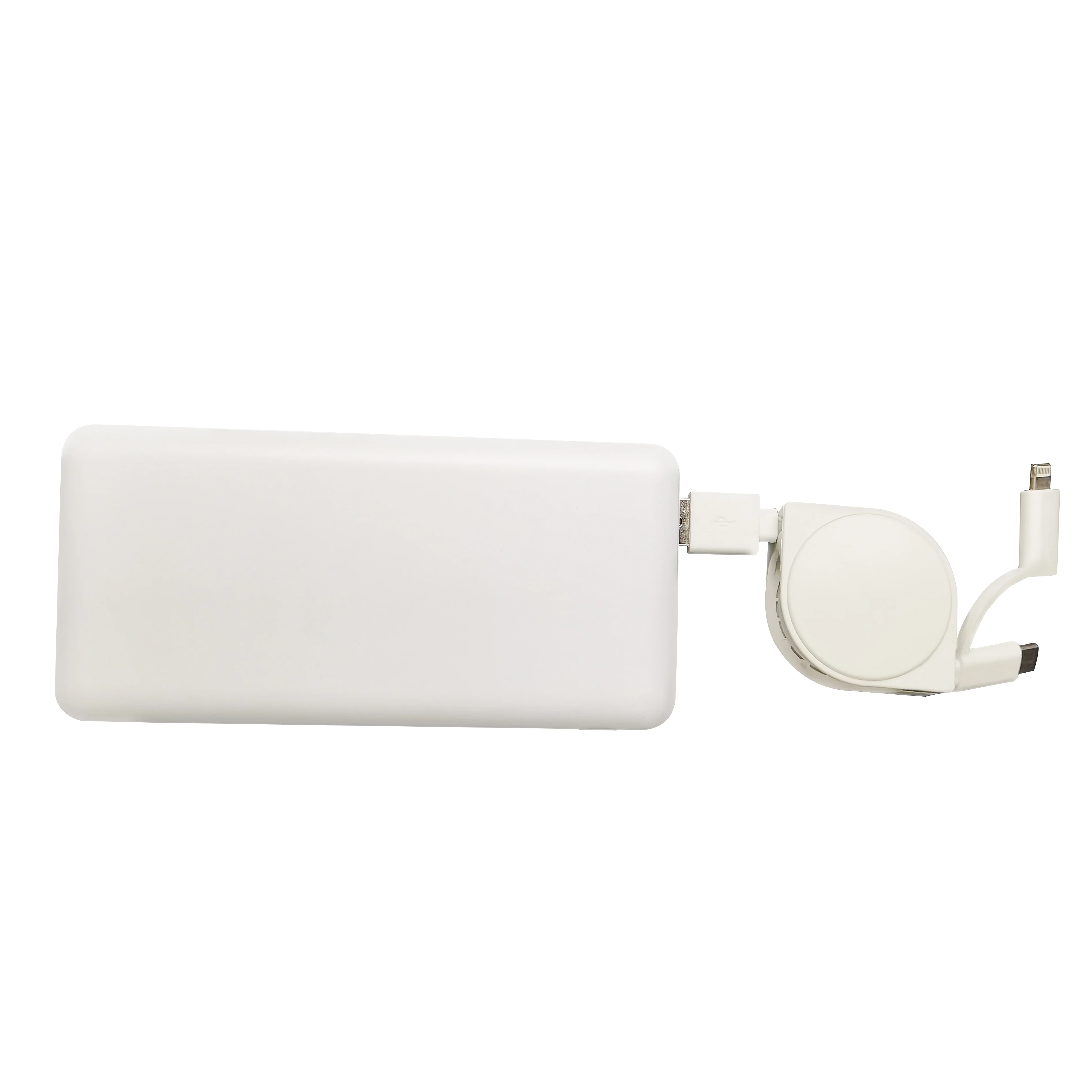 
Recyclable materials Promotional 2021 Portable Eco-friendly RABS Slim Powerbank 8000mah Power Banks For Mobile Phone 