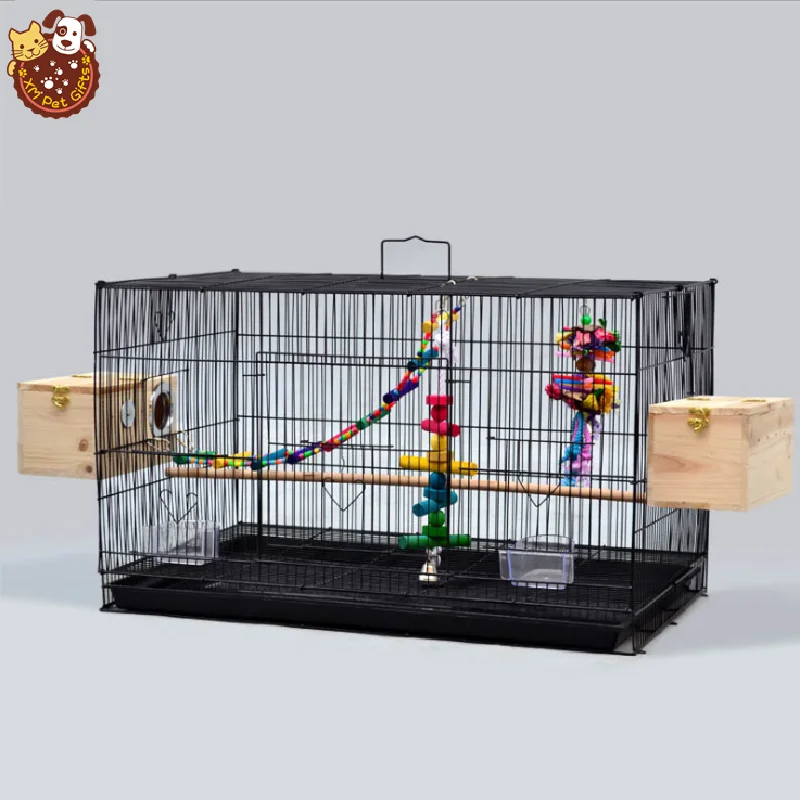 Super large 45x45x75cm Custom Big Wholesale Large Iron Wire Bird Breeding Pigeon Parrot Cage
