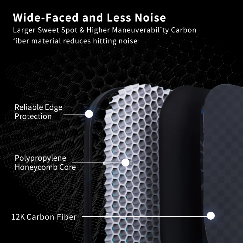 2024 16mm customized pickleball paddle set ball and bag carbon paddle T300,  T700