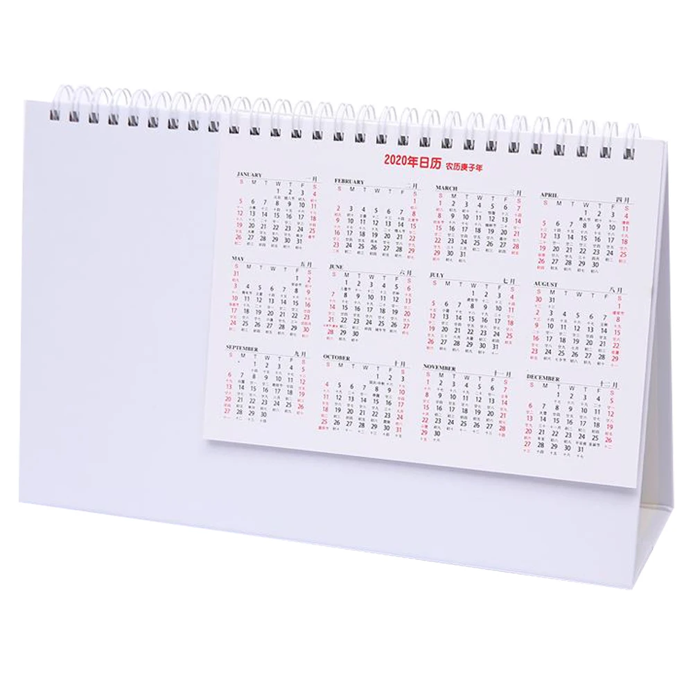 
Custom LOGO 2020 New Year Christmas Table Stand Advent Calendar 