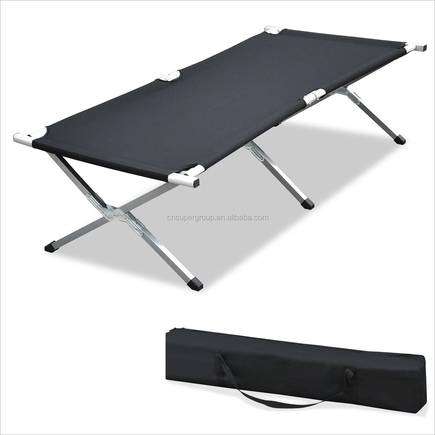 Full  Aluminum Bed  Used in the Camping,  Bed Excellent load-bearing, Comfortable to Lie Down  easy to Carry  Aluminum   Bed