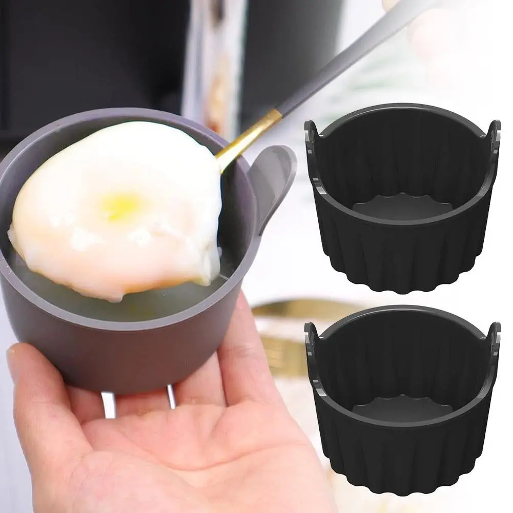 New Egg Boiled Mold Egg Poacher Air Fryer Silicone Baking Cup Multifunctional Easy Clean Egg Cooker Silicone Frying Mold