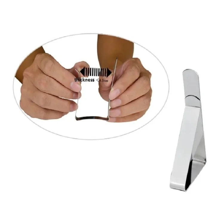 
Hot sale Sheet Metal Adjustable Table Cover Stainless Steel Table Clip For Table Cloth 