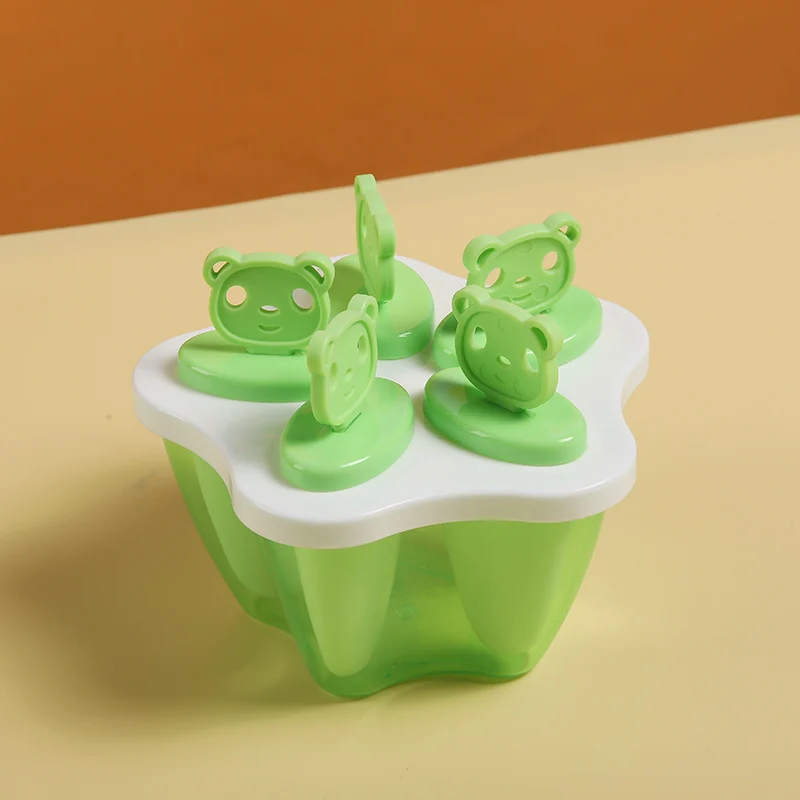 Food Grade Plastic PP Round Shape Ice Lolly Mould Popsicle Mold with Sticks