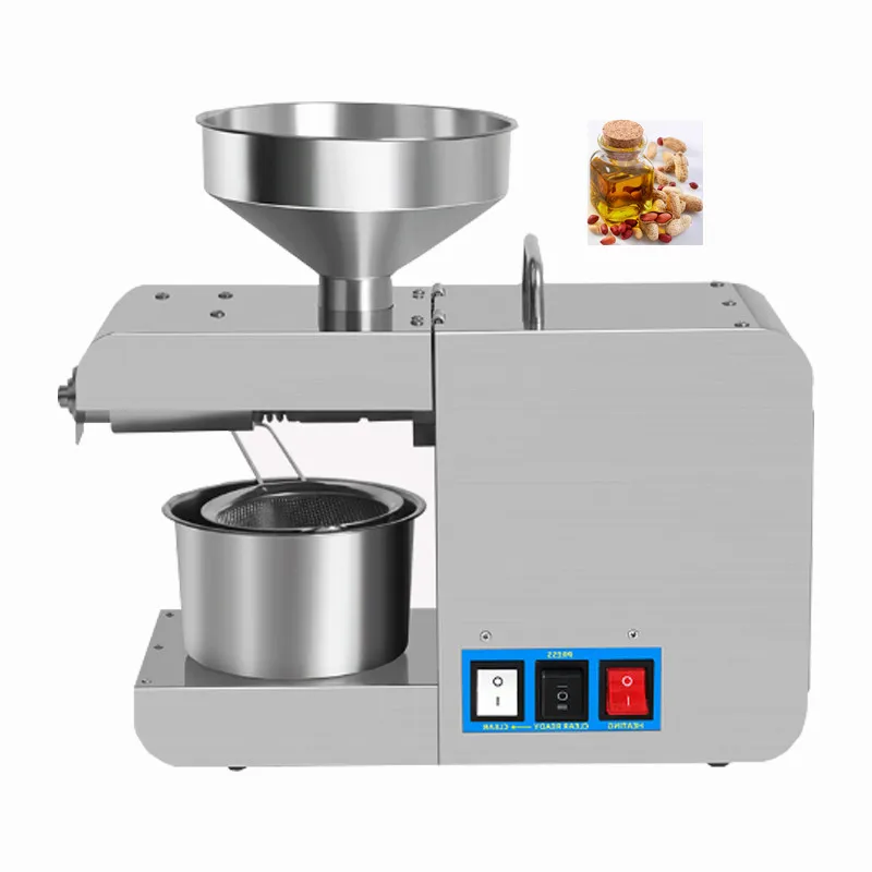 High Hardness 820W Oil Extracting Machine Peanut Extruder Pressing Expeller Presser Equipment Extractor