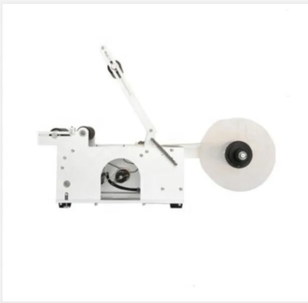 
YTK-MT50 semi auto round bottle labeling machine vial labeling machine care label printing machine easy to operate 
