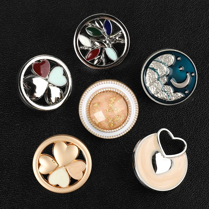High quality clothes and coat woolen coat trench coat ladies decoration Washable Engraved Buttons