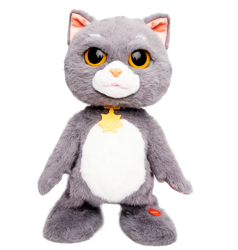 YIWU ALLSHINE Funny Education Toys Kids Gifts Talking Dancing Creative Electronic Stuffed Plush Animal Cat Papagei Toys