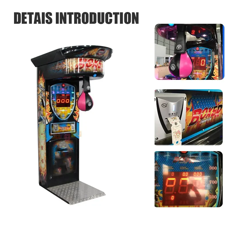 Amusement Park Boxing Punch Game Machine Boxing Machine Price Smart Music Boxing Machine