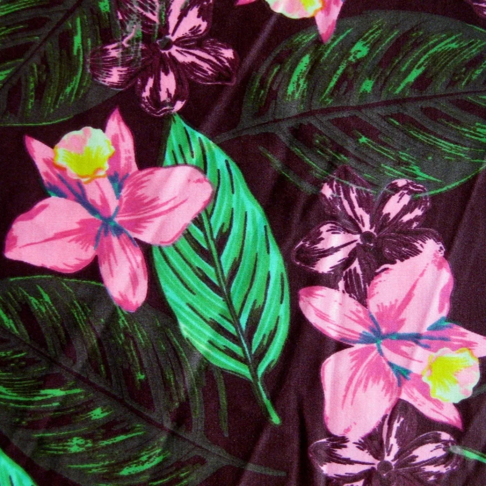 Italian Recycled Digital Printed 4 Way Textured Stretch Nylon Spandex Swimwear Beachwear Fabric 80 20 for