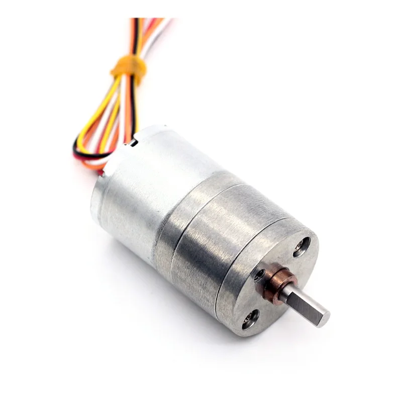 low rpm dc brushless motor 25mm 12v JGA25-2418 motor dc 12 volt brushless 24v dc motor