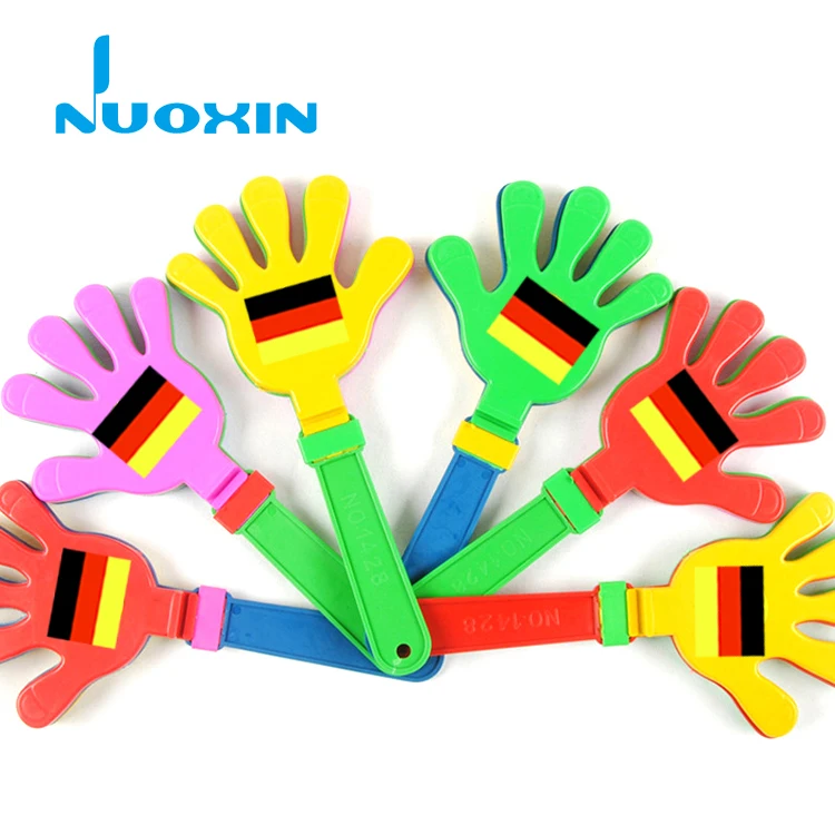 
custom 2020 european national flag logo gifs fans clap hand clapper noisemaker 