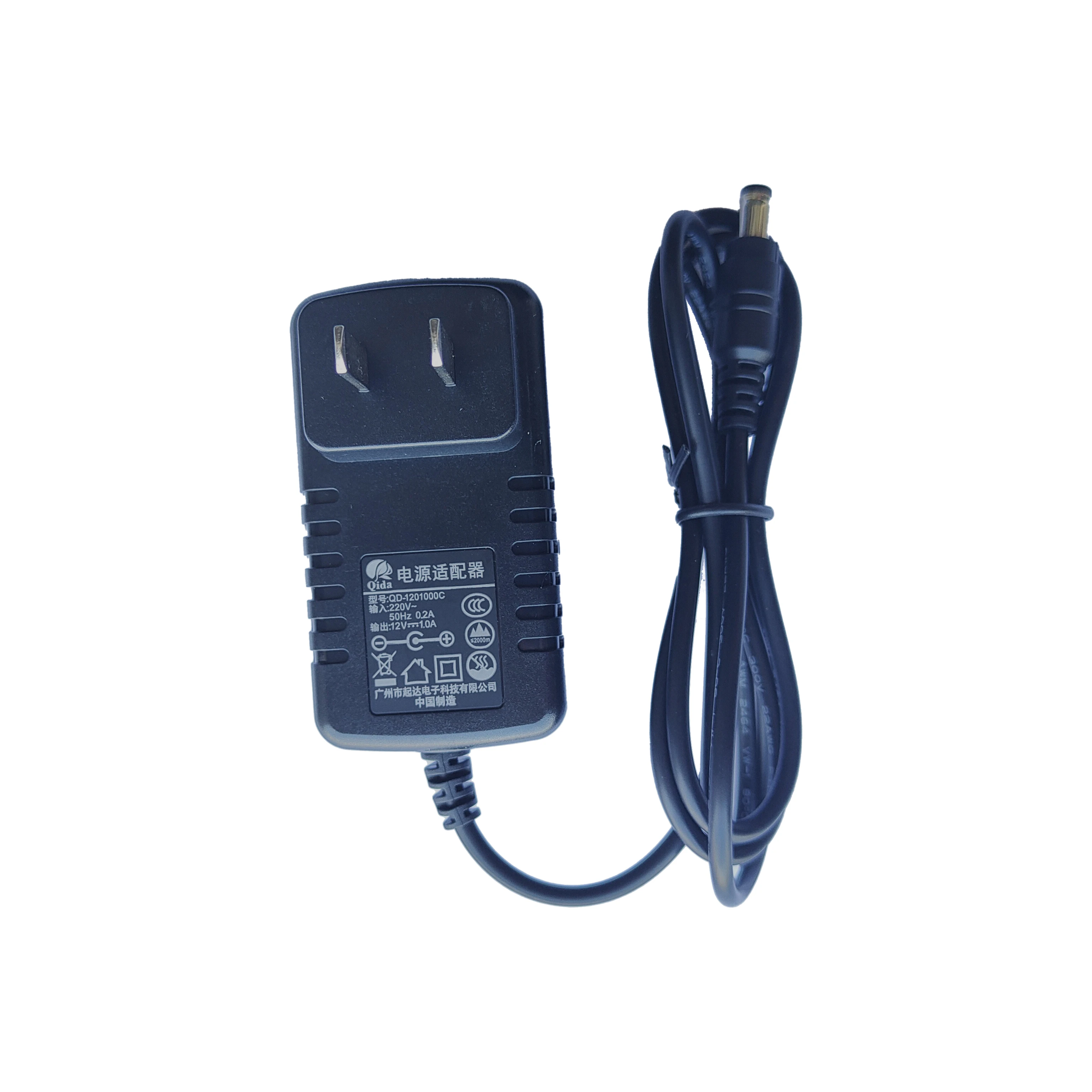 Universal Input 220V 50Hz AC to DC Power Adapter 12V 1A 12W For Electronics Household Appliance