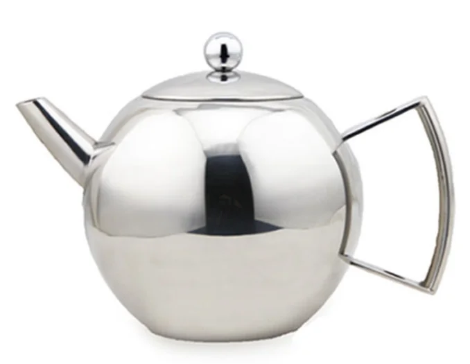 34oz/50oz stainless steel teapot with infuser for loose tea insulation keeps tea warm for longer tea pot